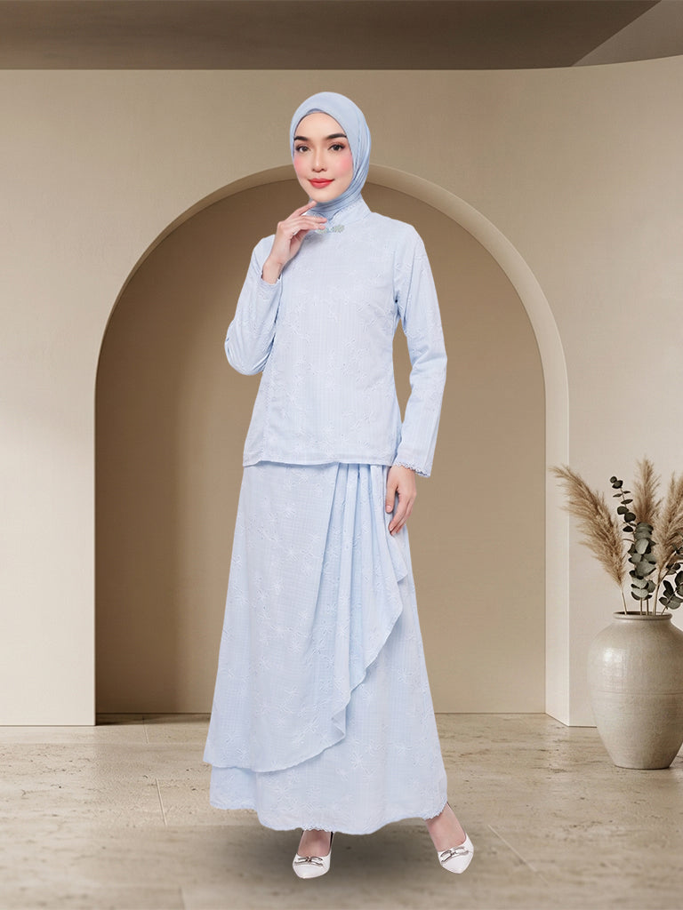 Floral Sulam Kurung Set