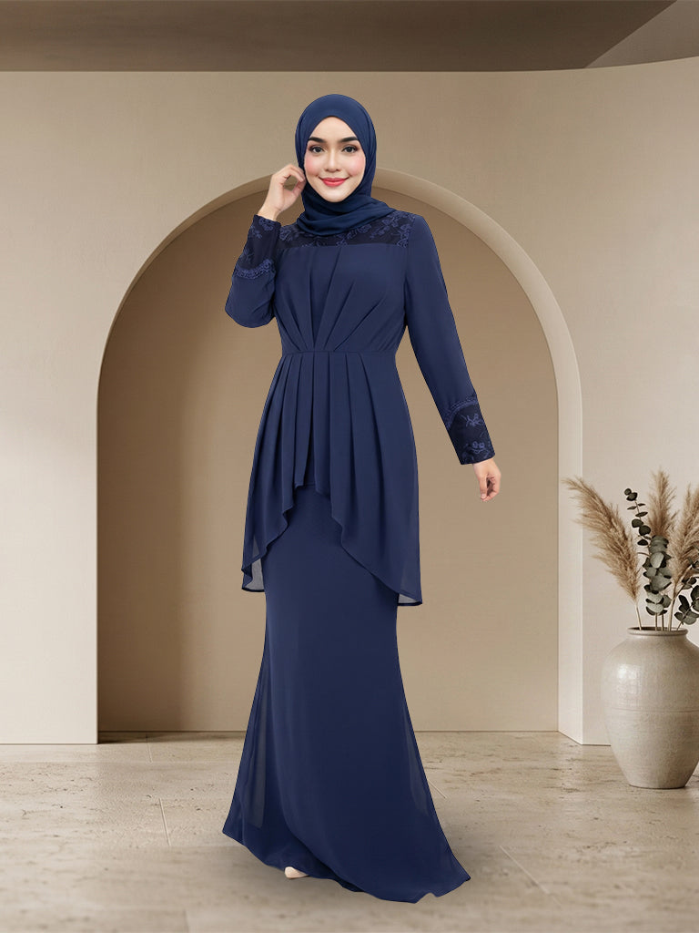 Jubah Muslimah Moden Elegan Untuk Wanita