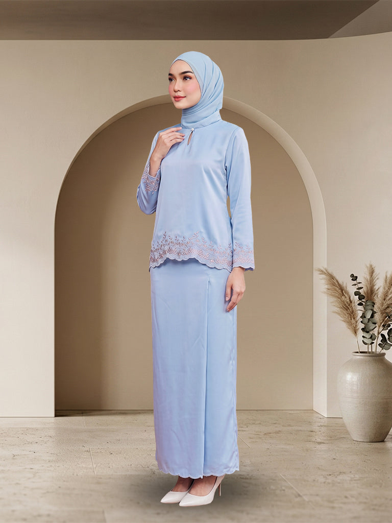 Aurelia Embroidered Kurung Set