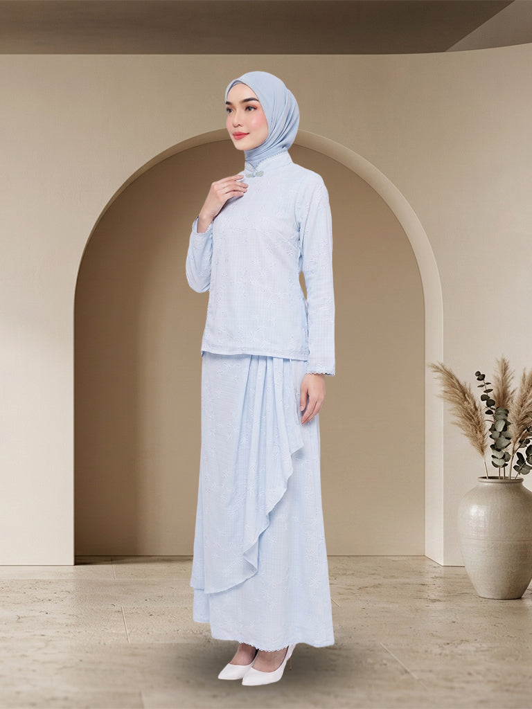 Floral Sulam Kurung Set
