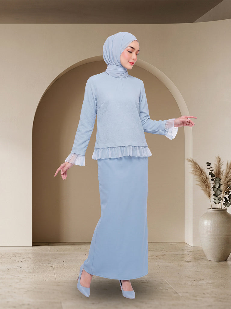 【Pre-order】Elegant Jubah Seluar Moden Muslimah Set