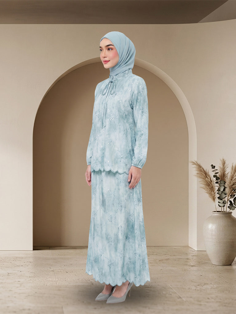 【Pre-order】Elegant Sut Jubah Seluar Moden Muslimah Set