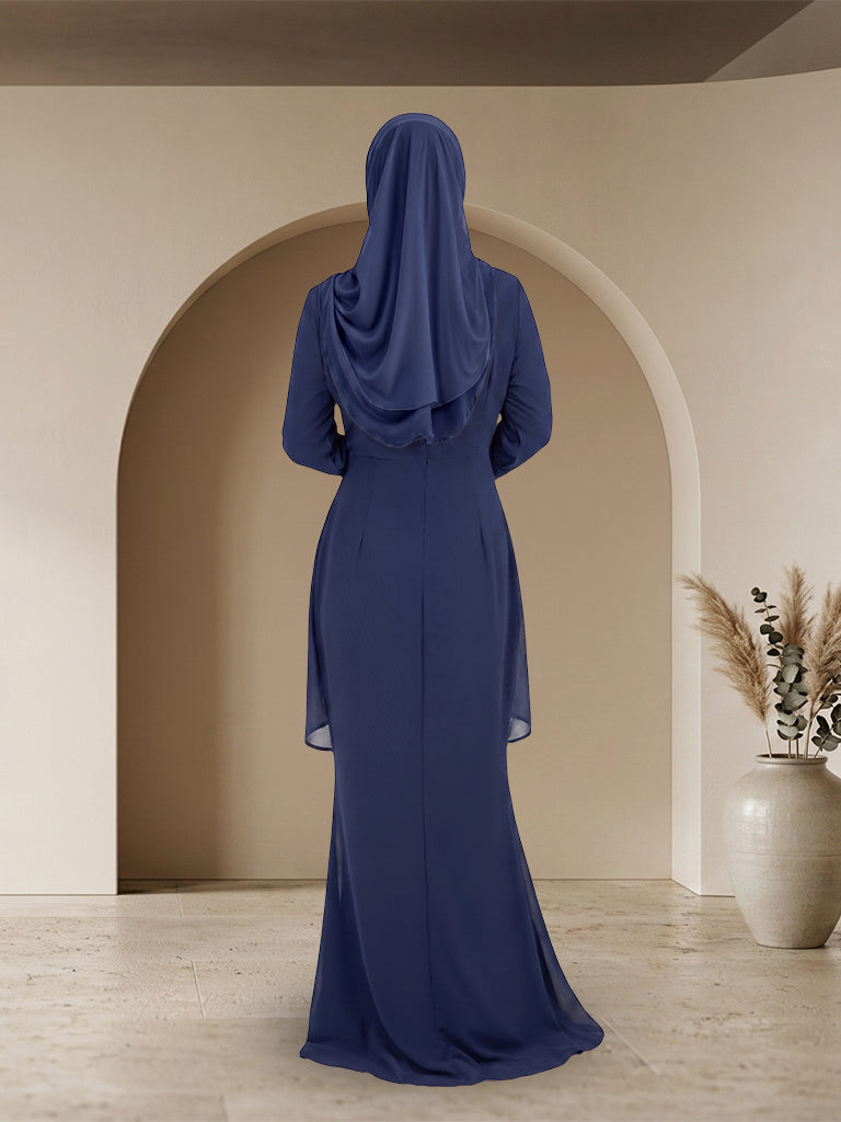 Jubah Muslimah Moden Elegan Untuk Wanita
