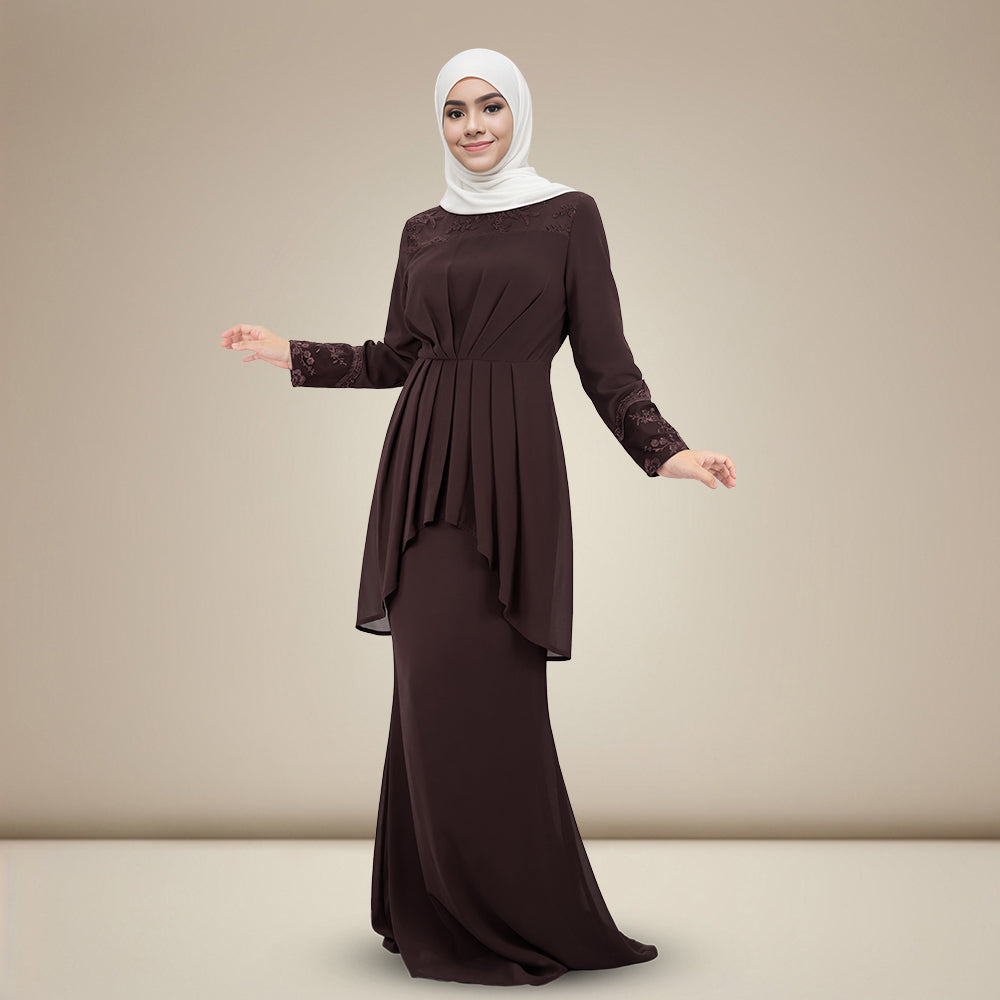 Lace Chiffon Jubah