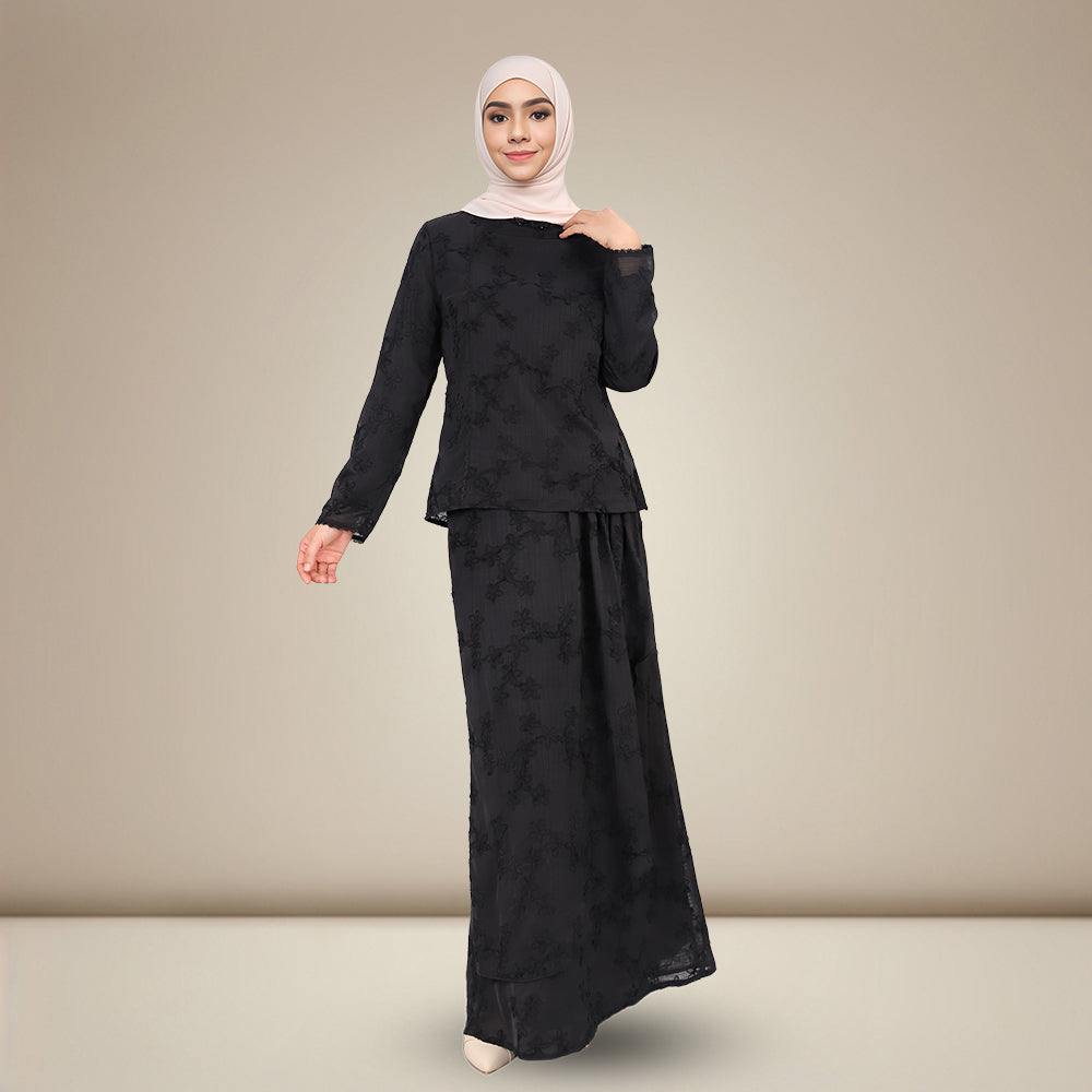 Floral Sulam Kurung Set