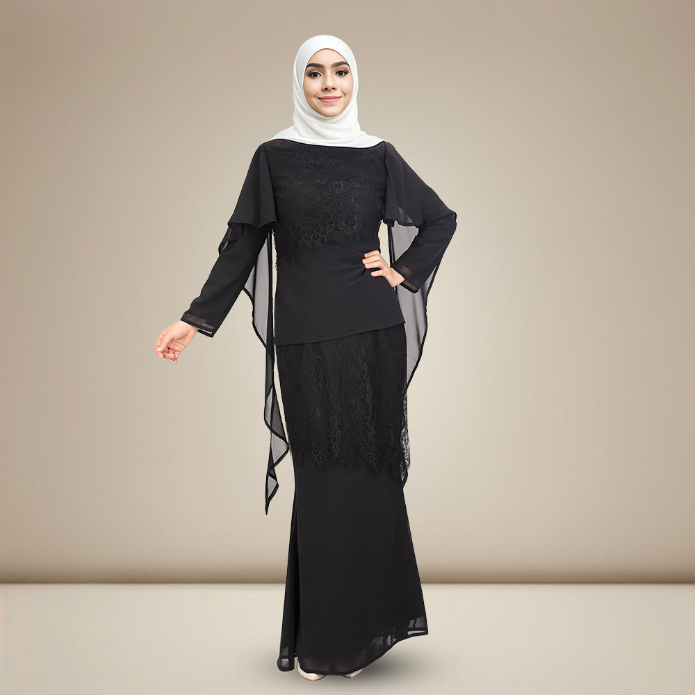Chiffon Kurung Moden