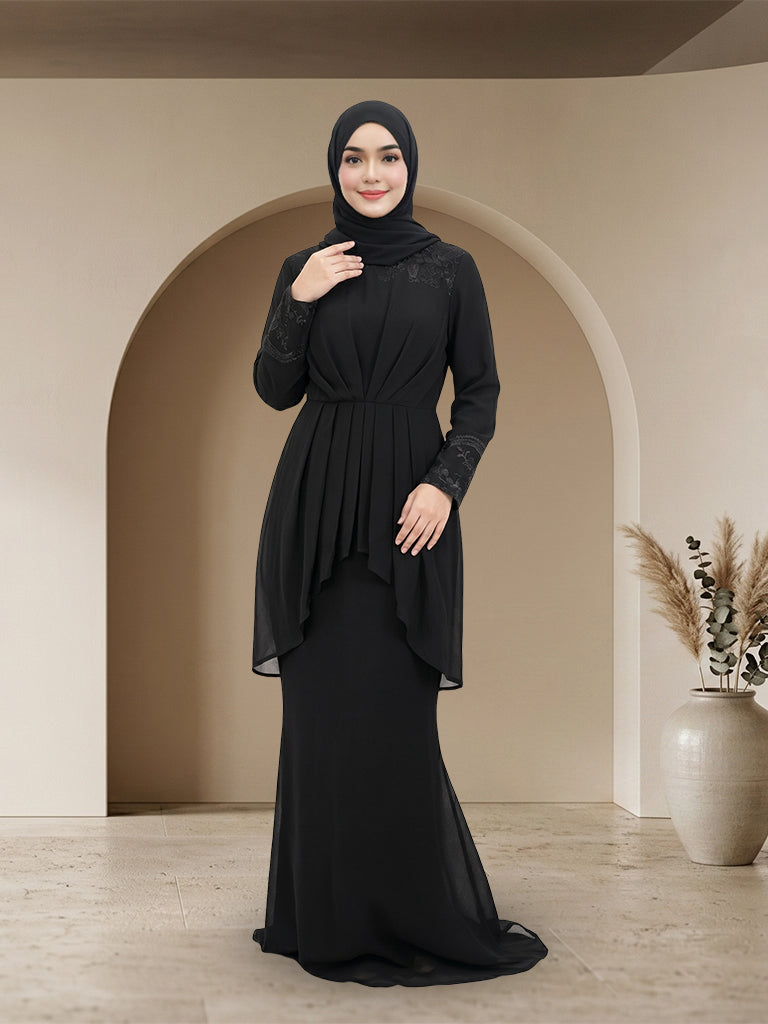 Jubah Muslimah Moden Elegan Untuk Wanita