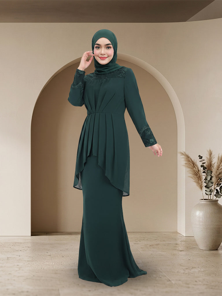 Jubah Muslimah Moden Elegan Untuk Wanita