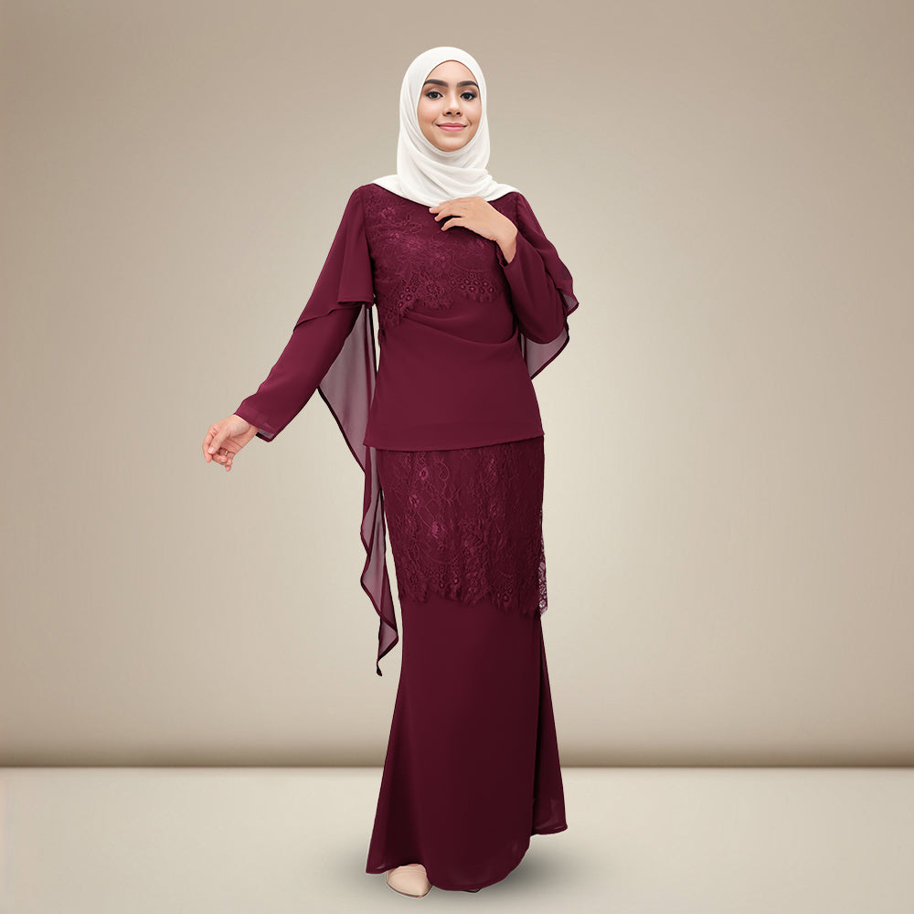 Chiffon Kurung Moden