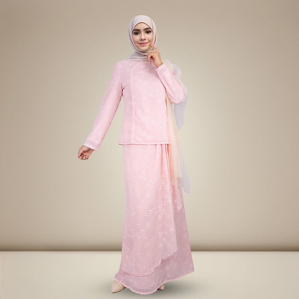 Floral Sulam Kurung Set