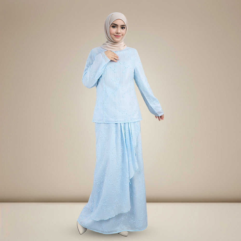 Floral Sulam Kurung Set