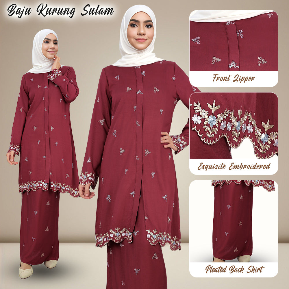 Baju Kurung Sulam