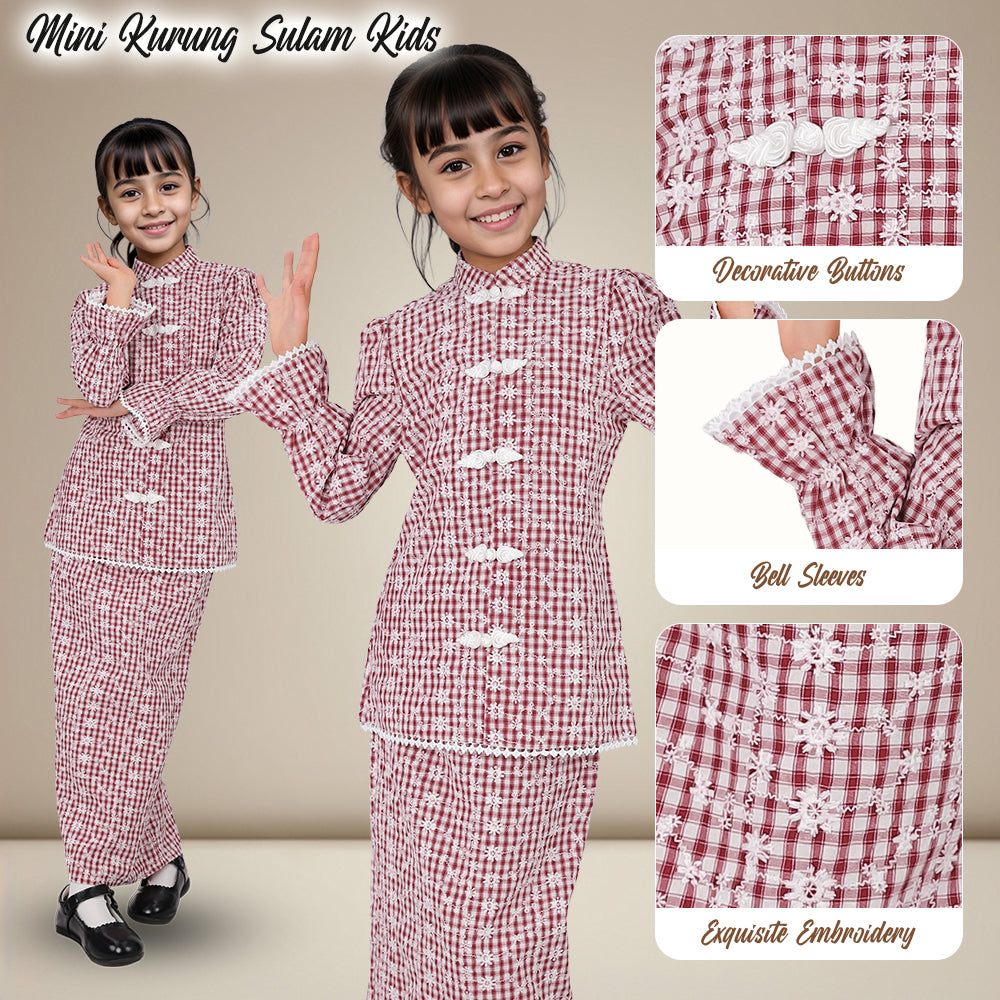 Mini Kurung Sulam Kids