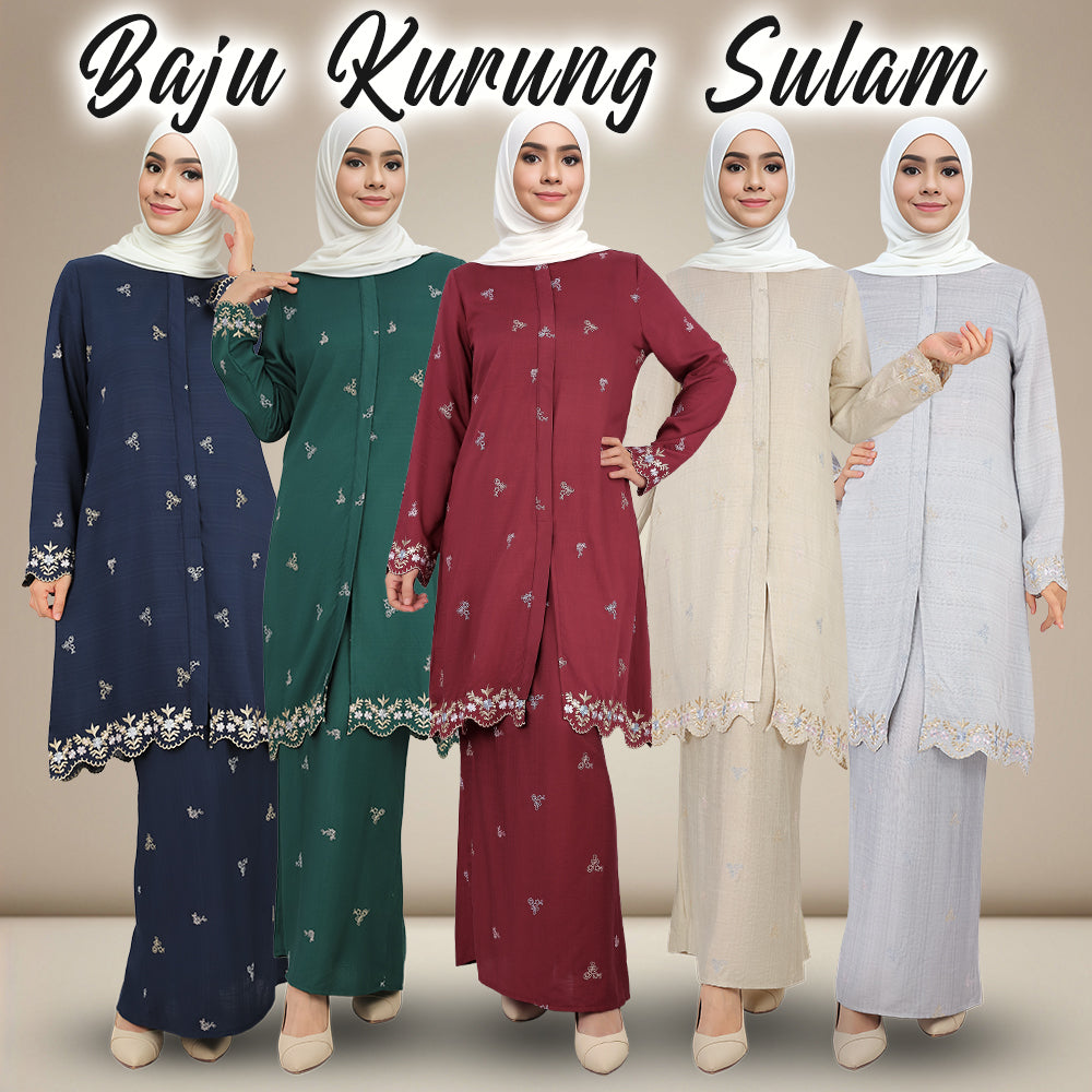Baju Kurung Sulam