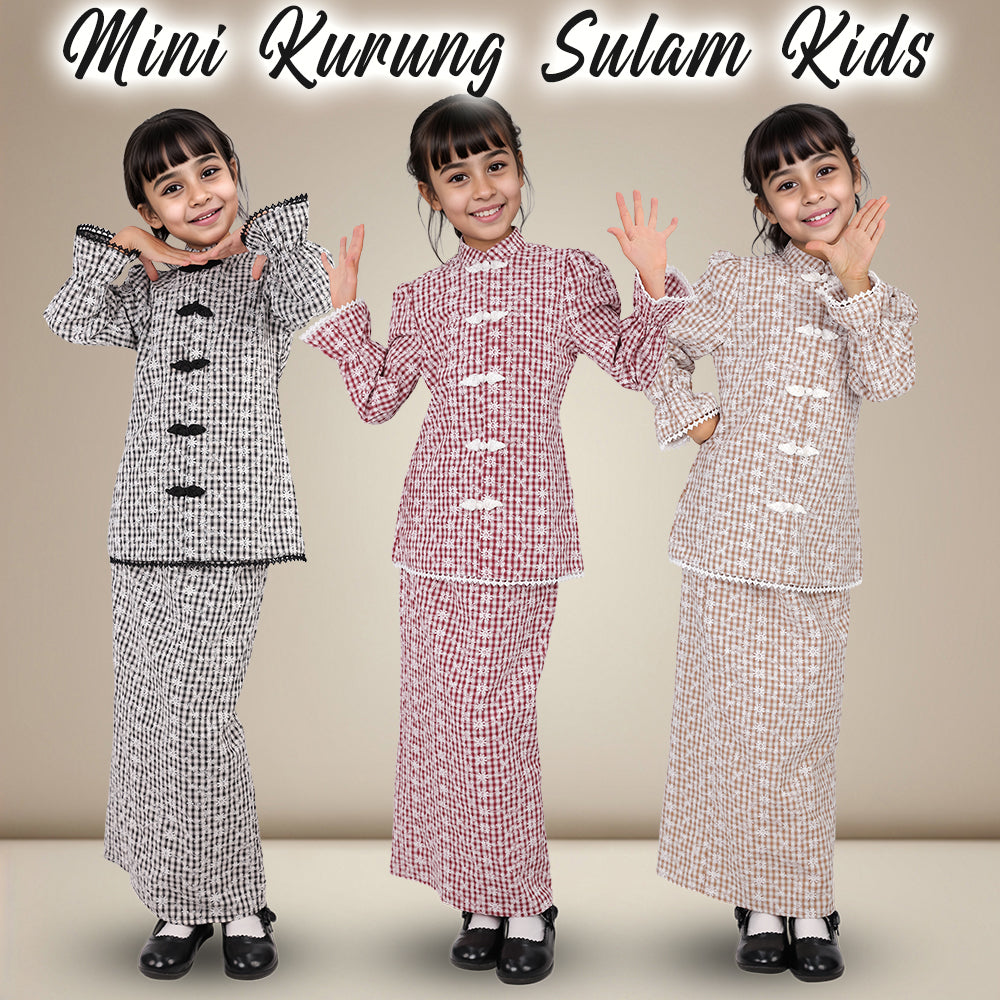 Mini Kurung Sulam Kids