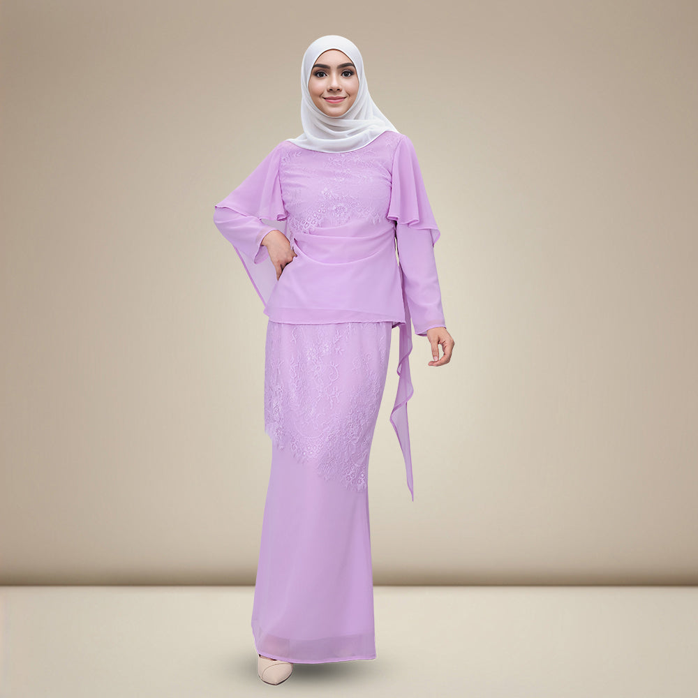 Chiffon Kurung Moden