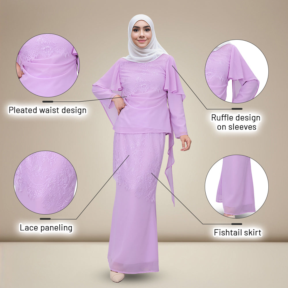 Chiffon Kurung Moden