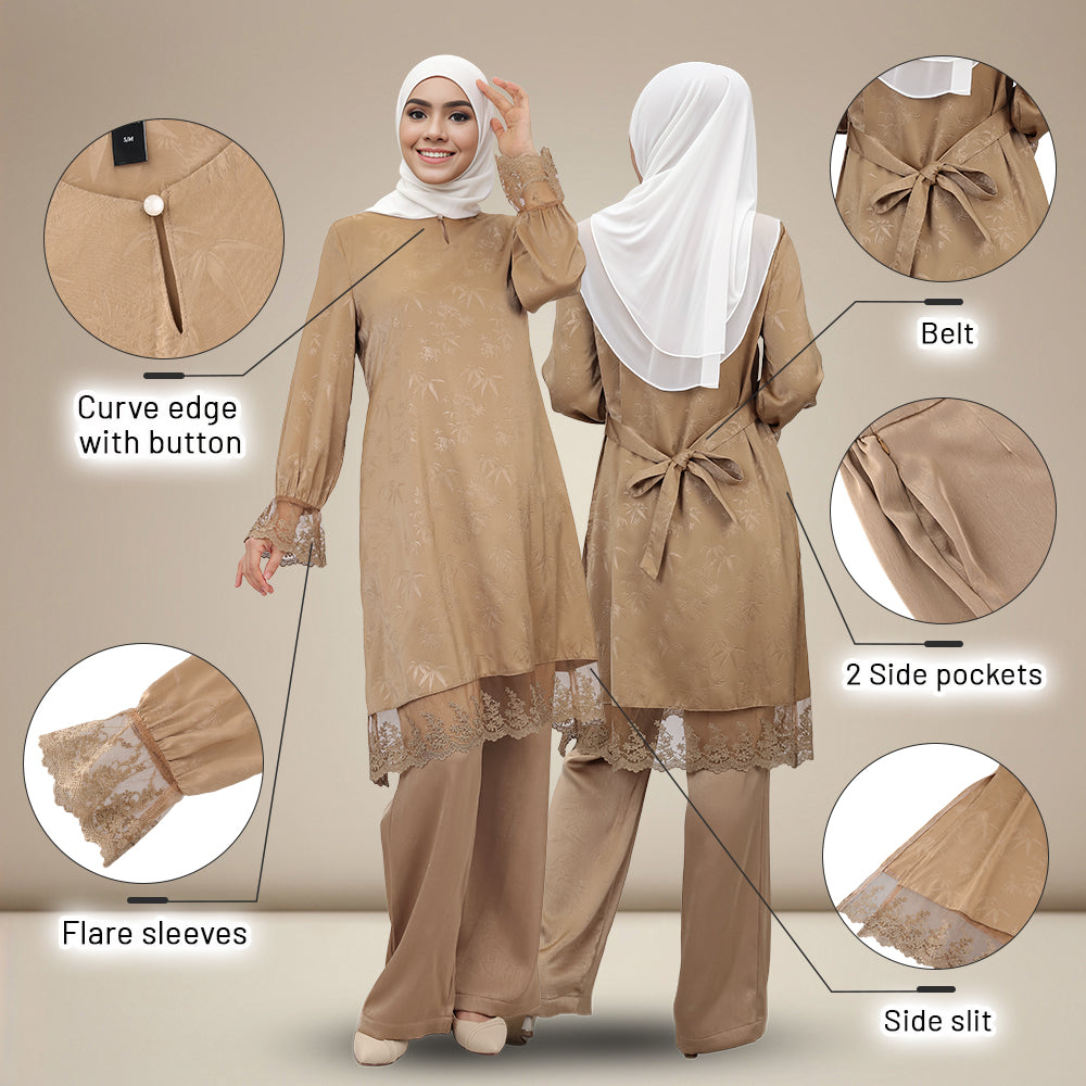 Jubah Sut Seluar Moden