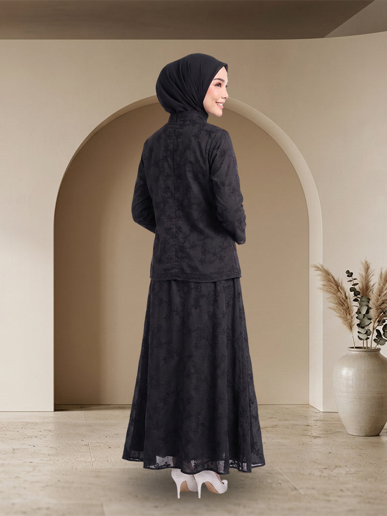 Floral Sulam Kurung Set
