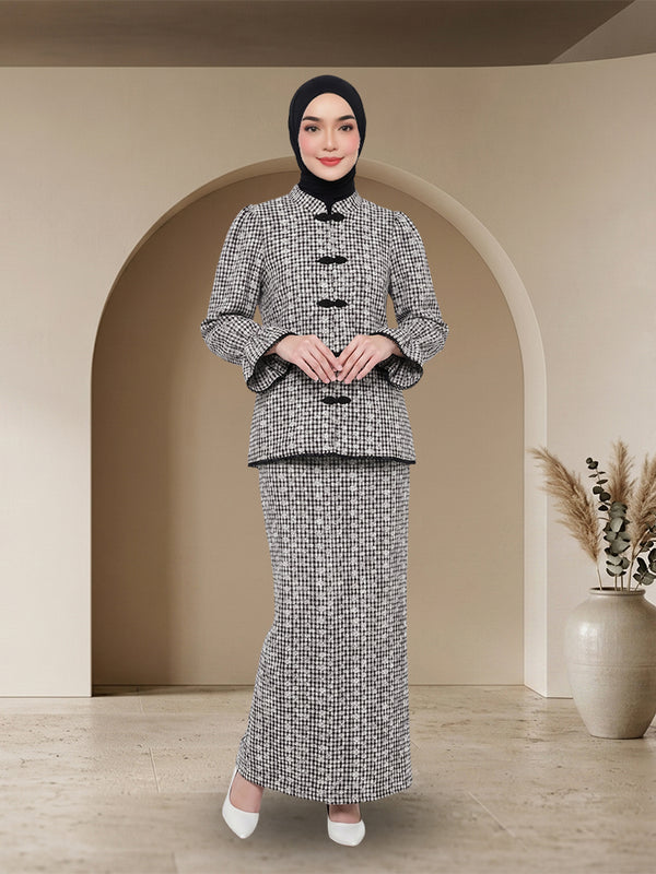 Baju Kurung Sulam Moden Elegan