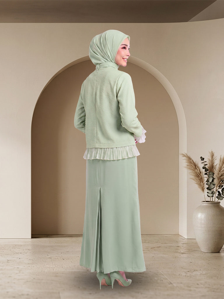【Pre-order】Elegant Jubah Seluar Moden Muslimah Set