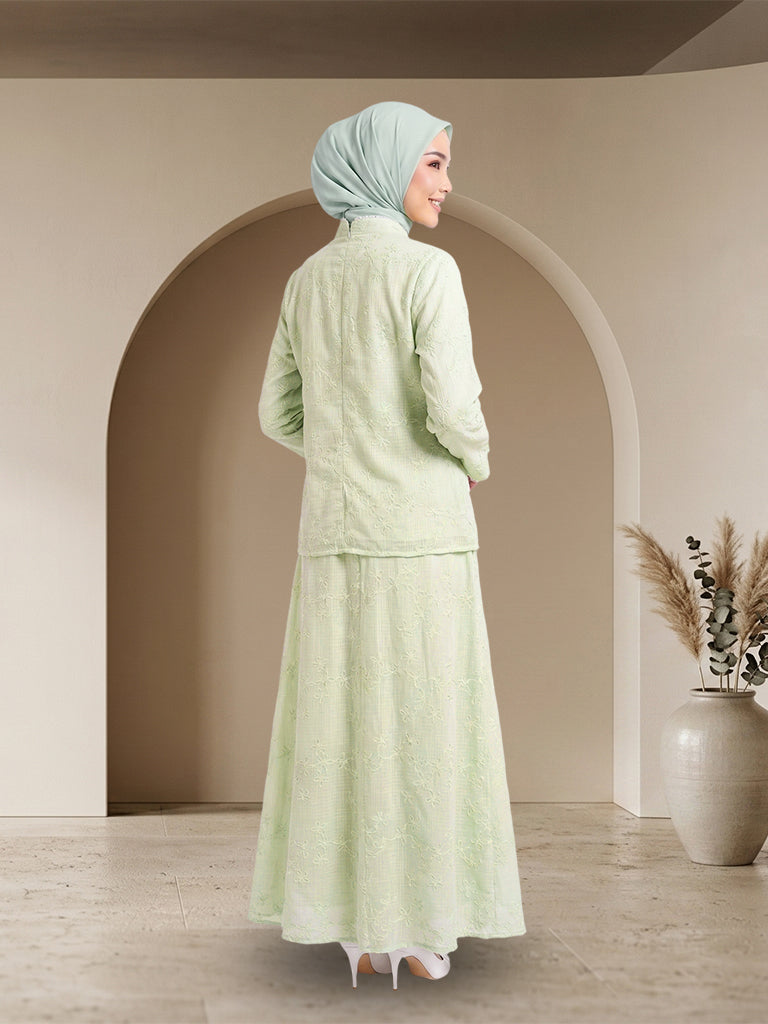 Floral Sulam Kurung Set