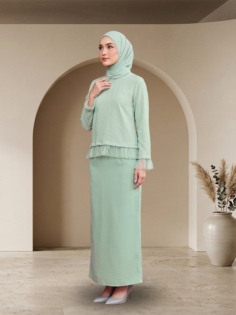 【Pre-order】Elegant Jubah Seluar Moden Muslimah Set