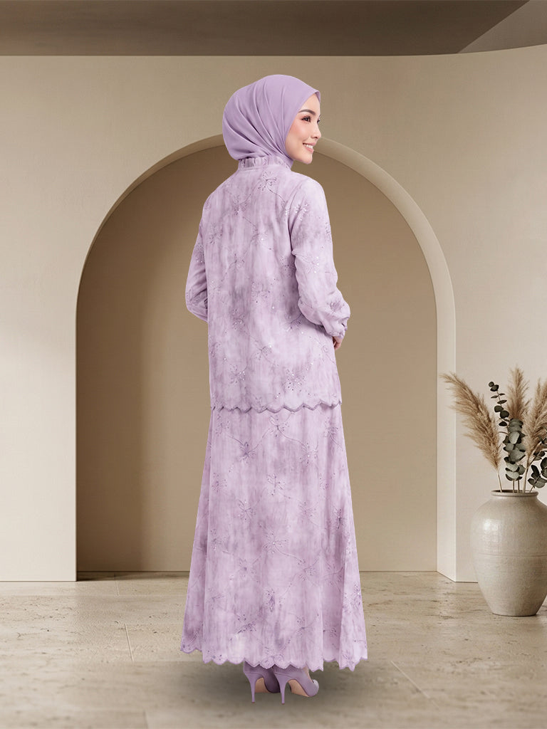 【Pre-order】Elegant Sut Jubah Seluar Moden Muslimah Set