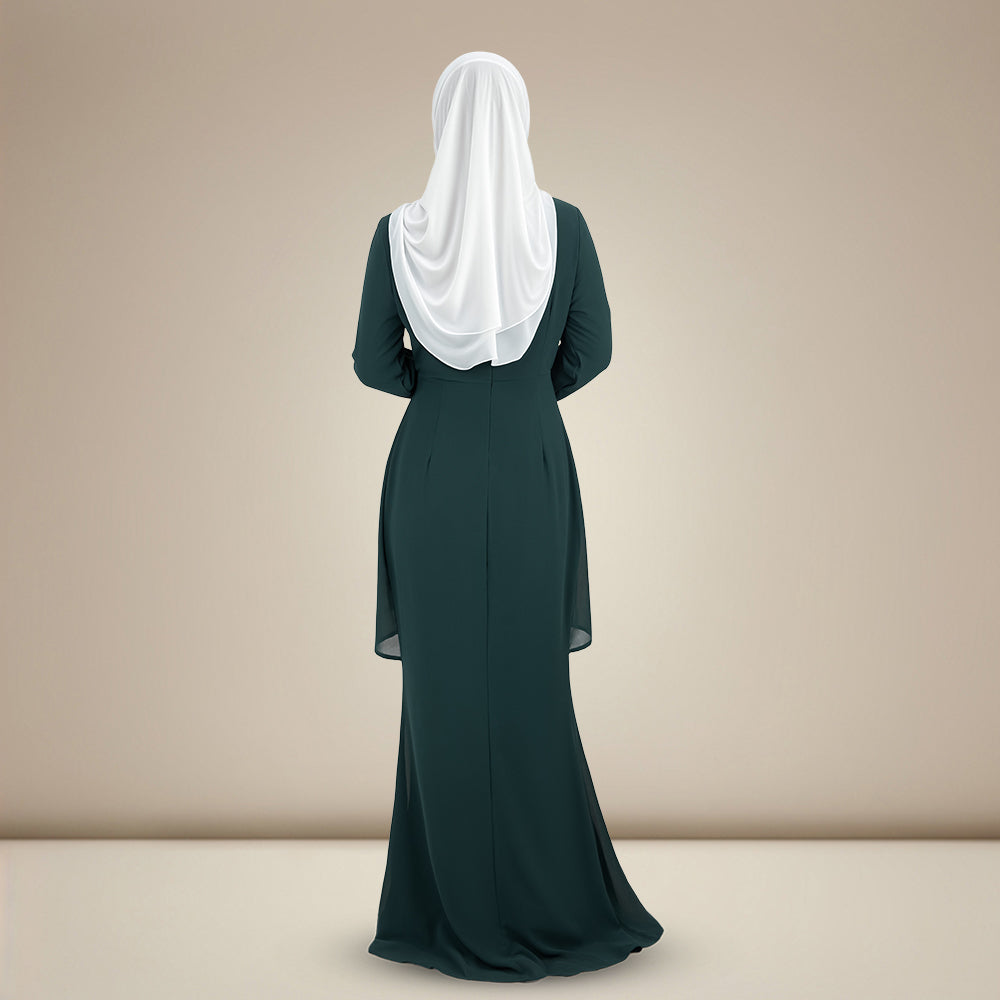 Lace Chiffon Jubah