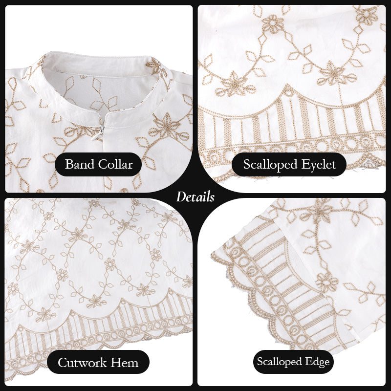【Pre-order】Elegant Embroidered Jubah Muslimah Premium