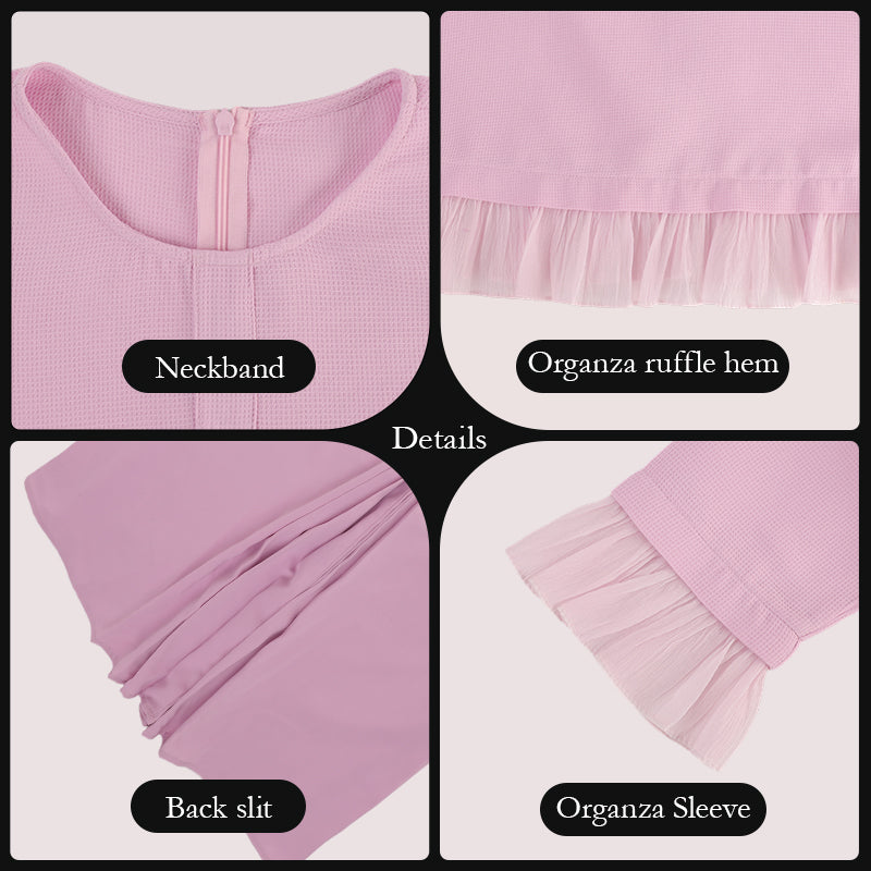 【Pre-order】Elegant Jubah Seluar Moden Muslimah Set