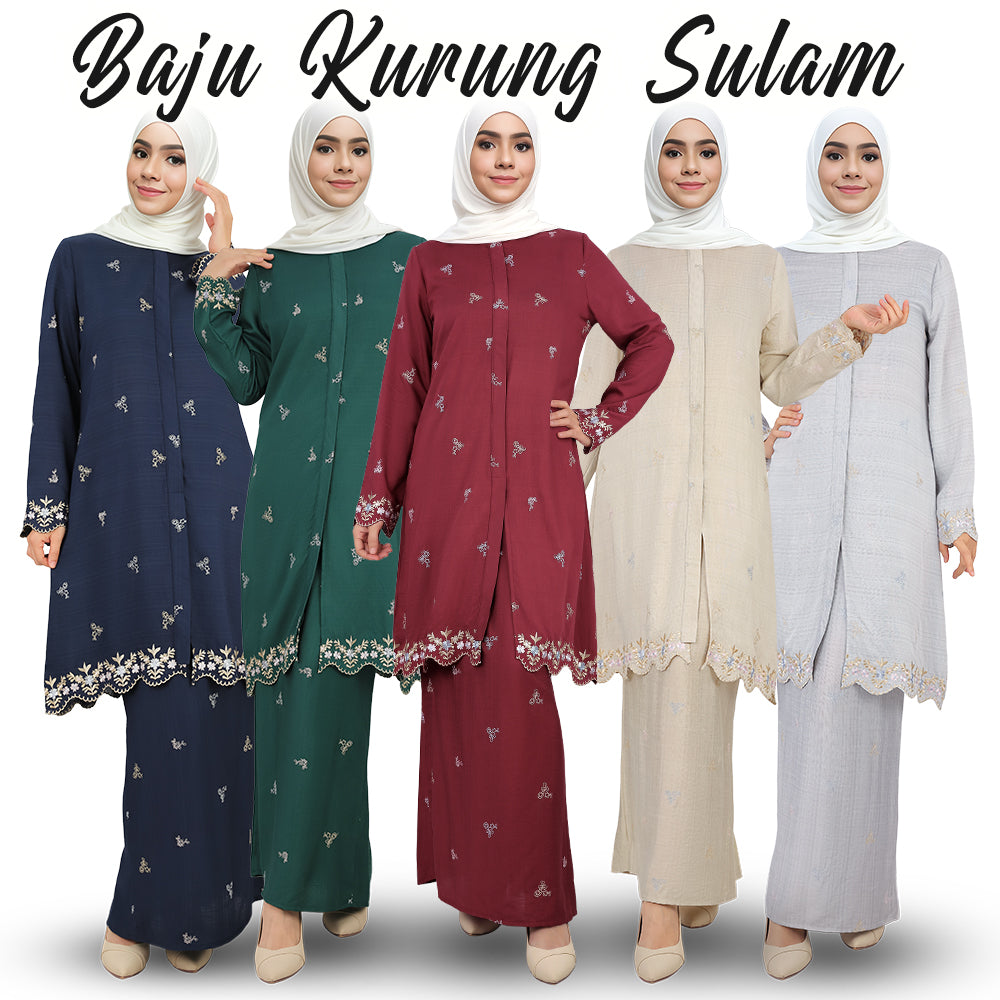 Baju Kurung Sulam