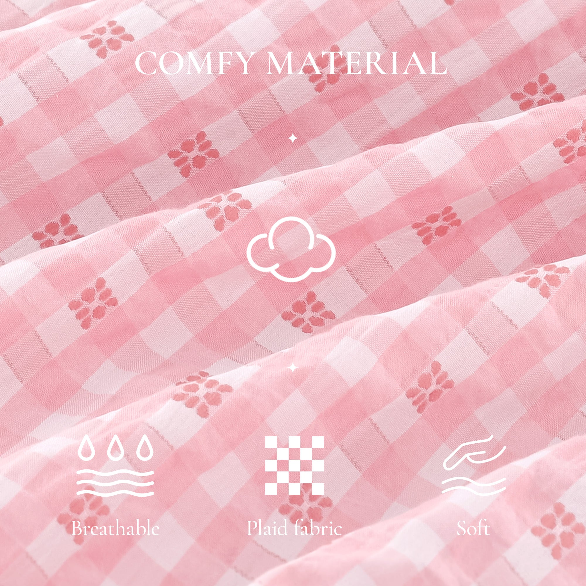 Striped Plaid Kurung Set
