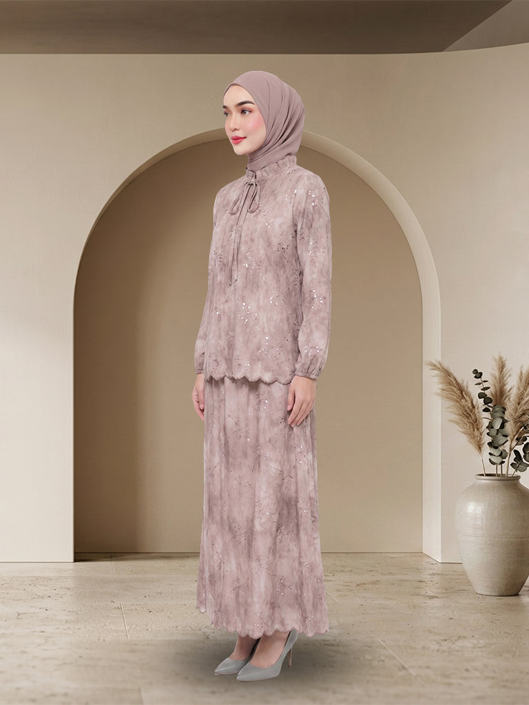 【Pre-order】Elegant Sut Jubah Seluar Moden Muslimah Set