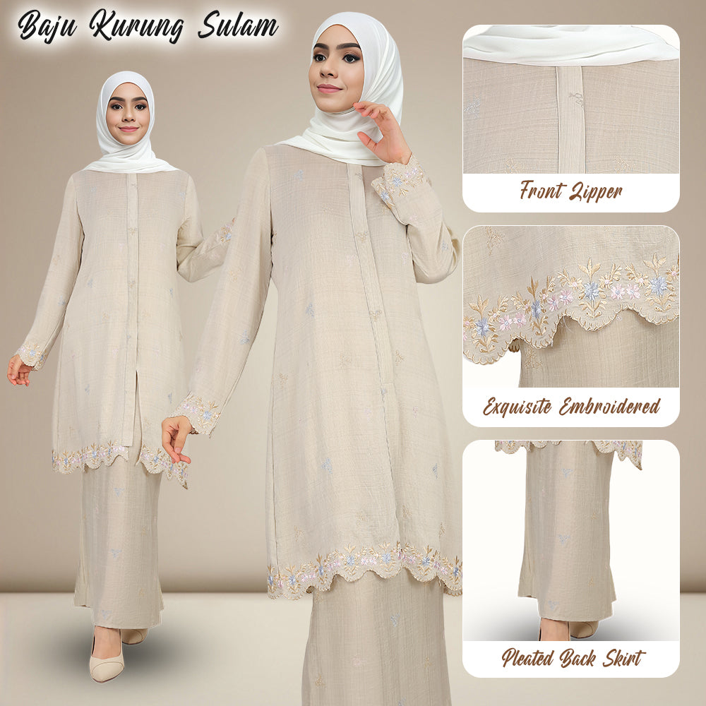 Baju Kurung Sulam