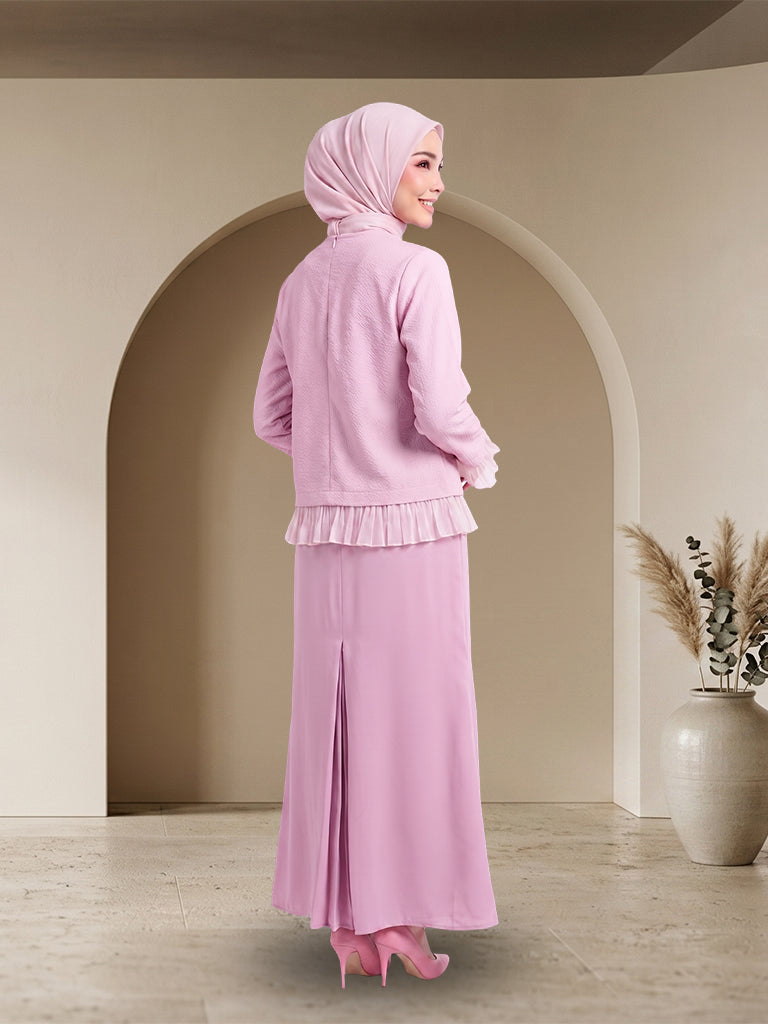 【Pre-order】Elegant Jubah Seluar Moden Muslimah Set