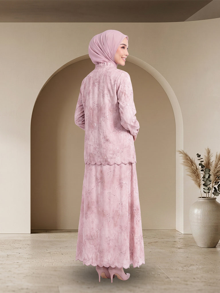 【Pre-order】Elegant Sut Jubah Seluar Moden Muslimah Set
