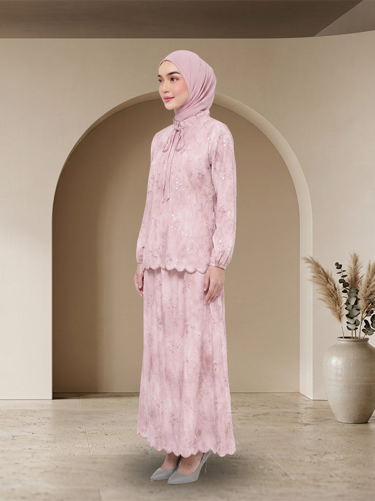 【Pre-order】Elegant Sut Jubah Seluar Moden Muslimah Set
