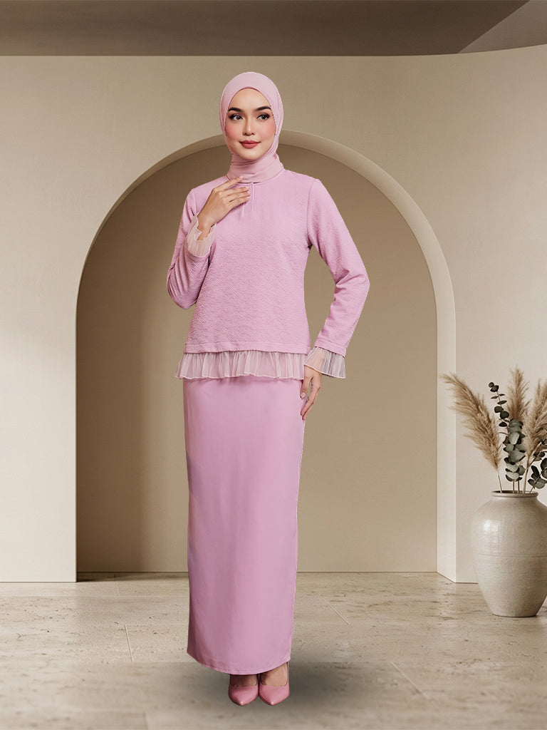 【Pre-order】Elegant Jubah Seluar Moden Muslimah Set