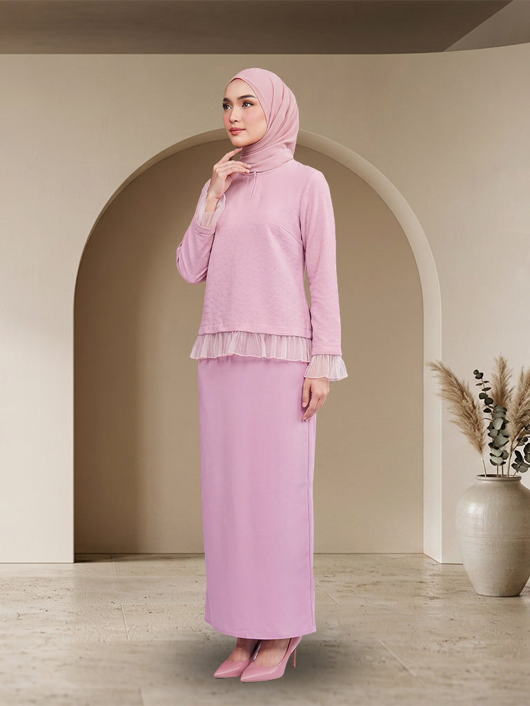 【Pre-order】Elegant Jubah Seluar Moden Muslimah Set